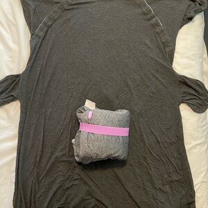 Frida mom gown and inflatable donut seat